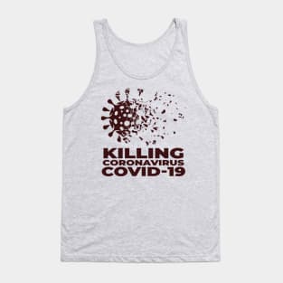 Stop Corona Virus Tank Top